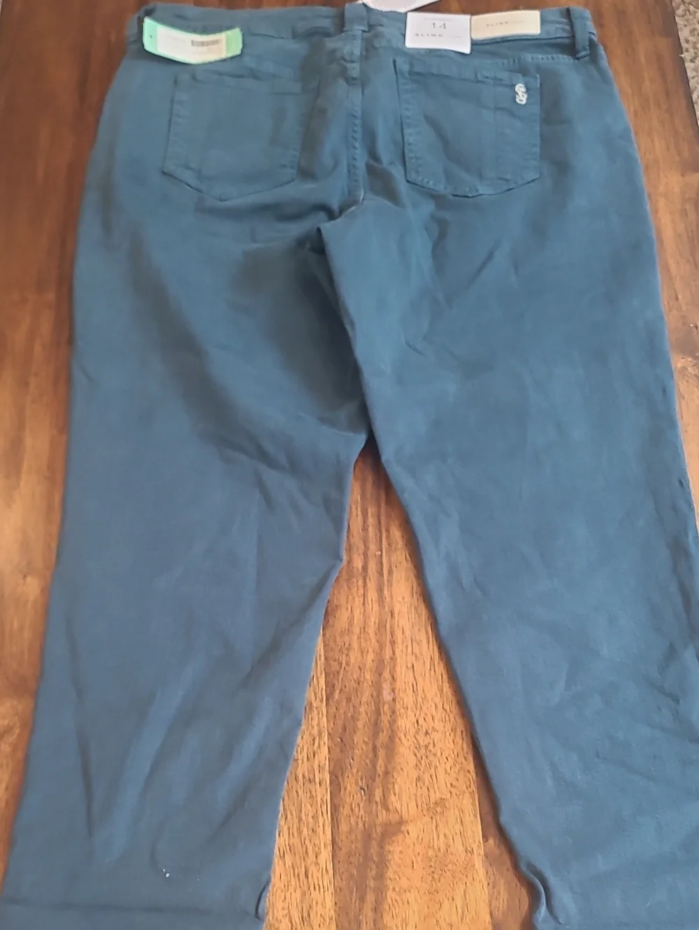 Slink Jeans Curvy Boyfriend Jeans Blue NWT Womens 14